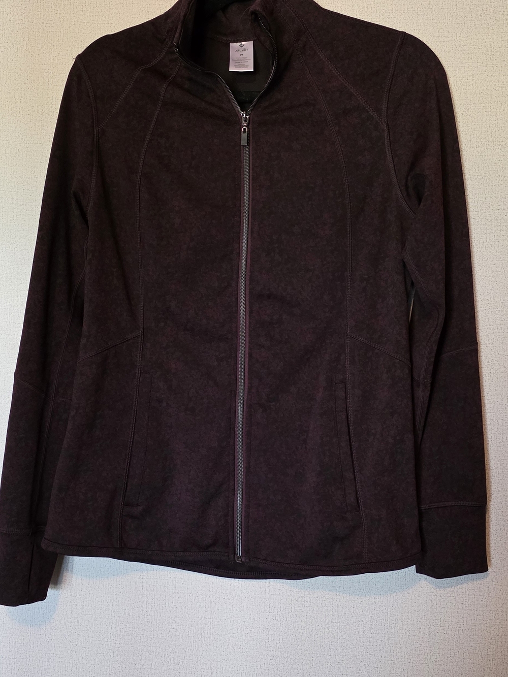 Red Jacket Women's Full-Zip Utility Jacket in Dark Plum